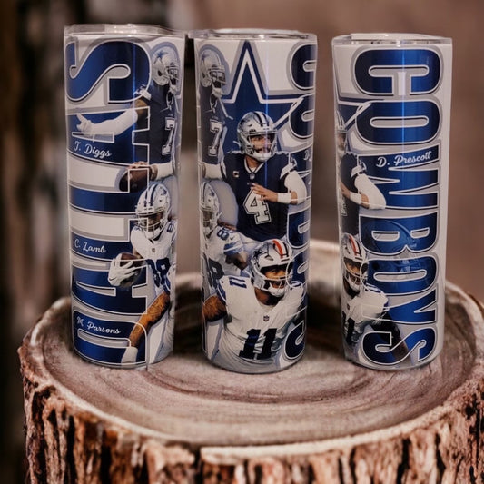 Cups NFL Tumblers (2 days processing time)